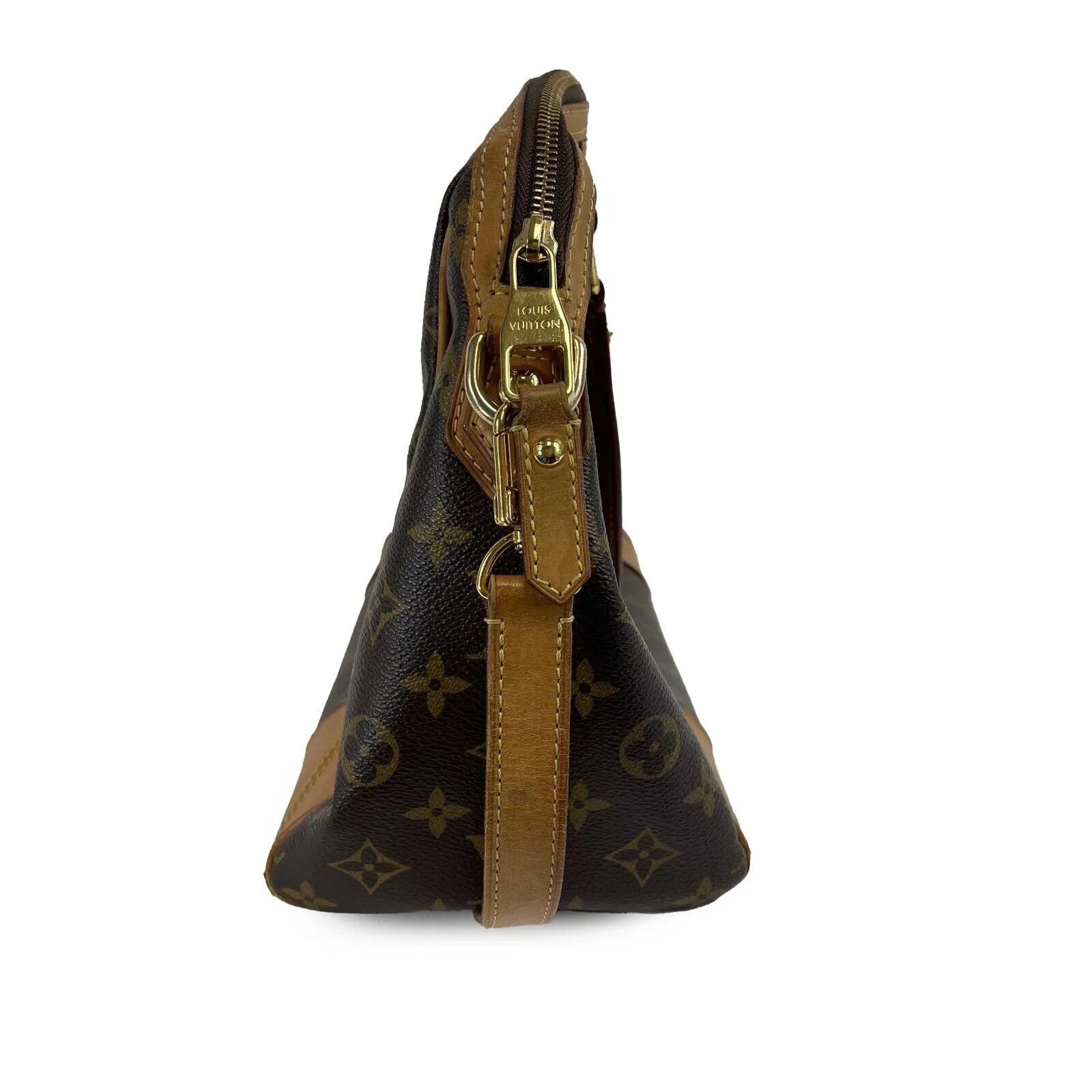 Louis Vuitton - LV - Retiro Handbag Brown Monogram Canvas PM w/ Shoulder Strap