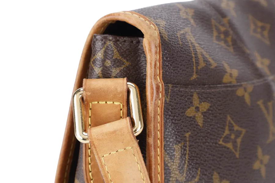 LOUIS VUITTON M40474 MENILMONTANT MONOGRAM CANVAS GOLD HARDWARE NO DUST COVER