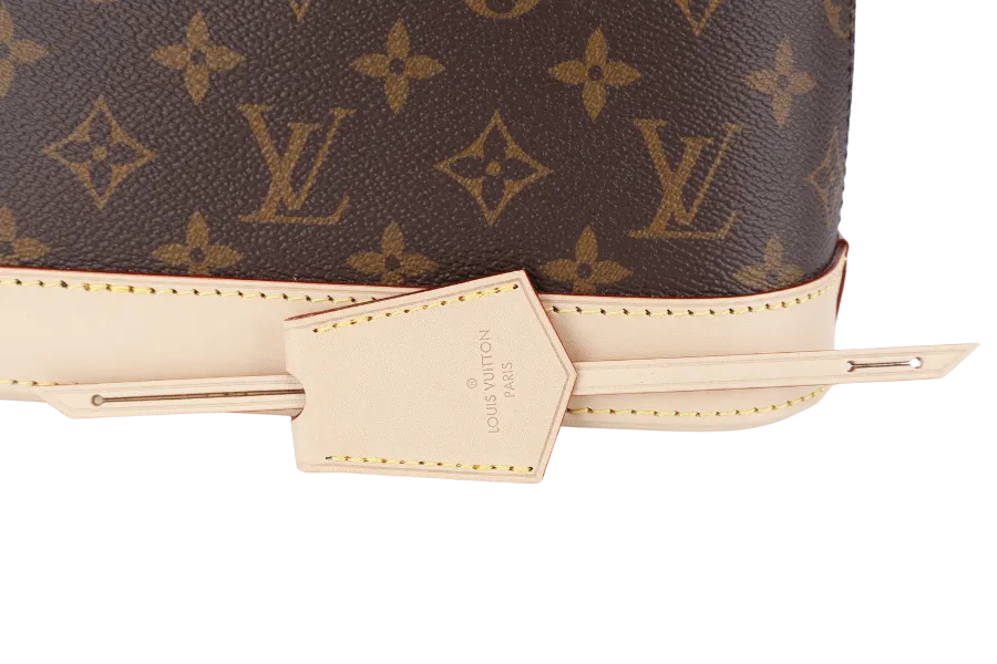 LOUIS VUITTON M46990 MONOGRAM ALMA BB WITH DUST COVER AND BOX