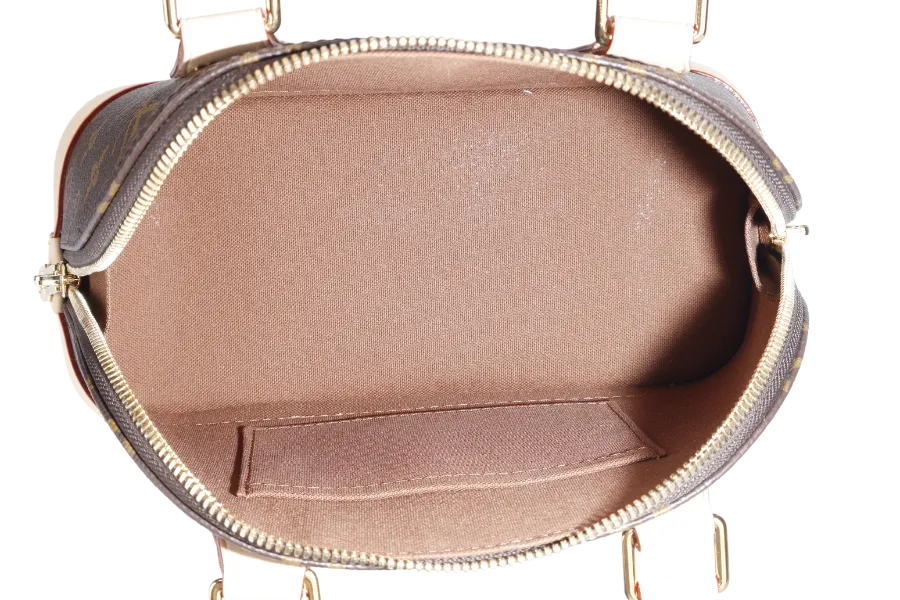 LOUIS VUITTON M46990 MONOGRAM ALMA BB WITH DUST COVER AND BOX