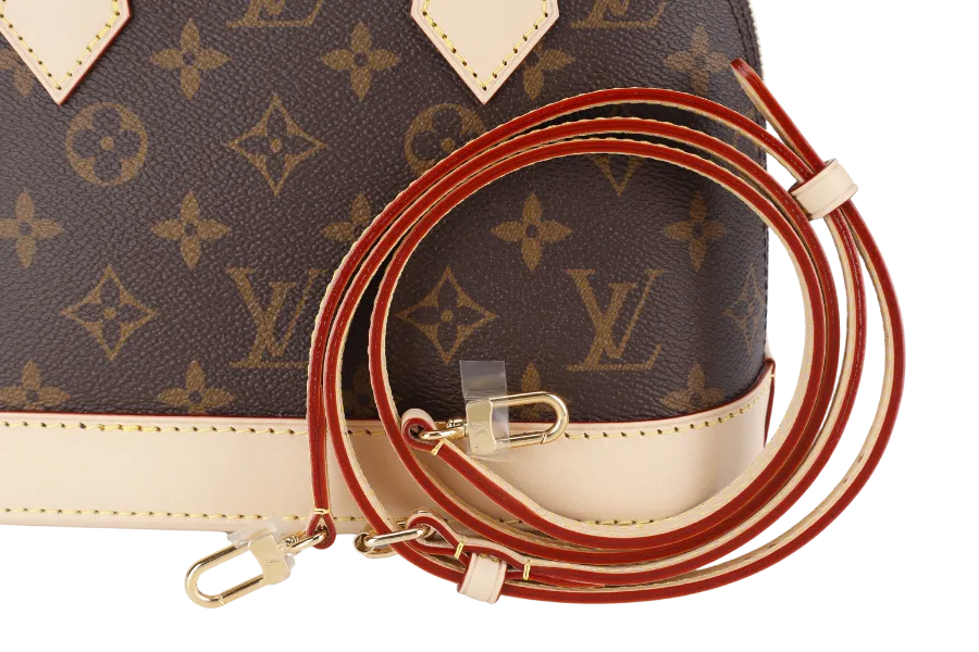 LOUIS VUITTON M46990 MONOGRAM ALMA BB WITH DUST COVER AND BOX