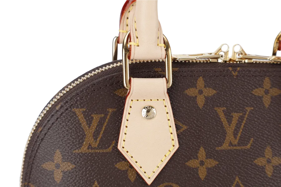 LOUIS VUITTON M46990 MONOGRAM ALMA BB WITH DUST COVER AND BOX