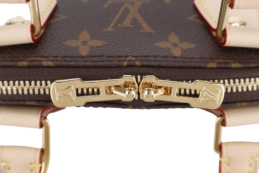 LOUIS VUITTON M46990 MONOGRAM ALMA BB WITH DUST COVER AND BOX