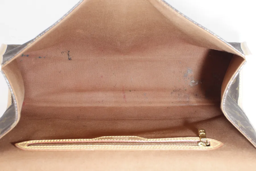 LOUIS VUITTON M51122 BEL AIR (SL0977) MONOGRAM CANVAS GOLD HARDWARE WITH STRAP & DUST COVER