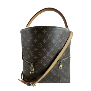 Louis Vuitton Melie Monogram Canvas Top Handle shoulder Strap Crossbody bag