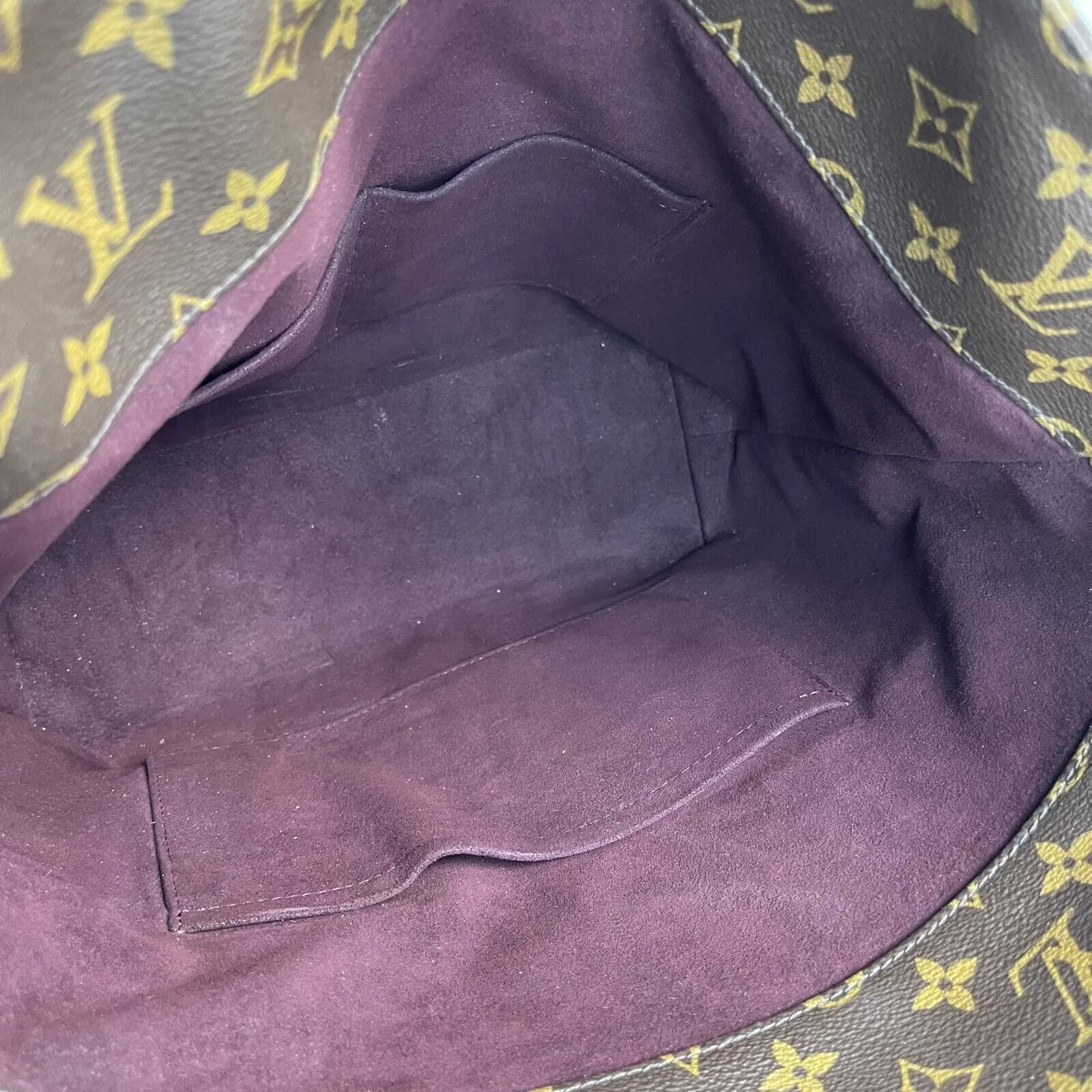 Louis Vuitton Melie Monogram Canvas Top Handle shoulder Strap Crossbody bag