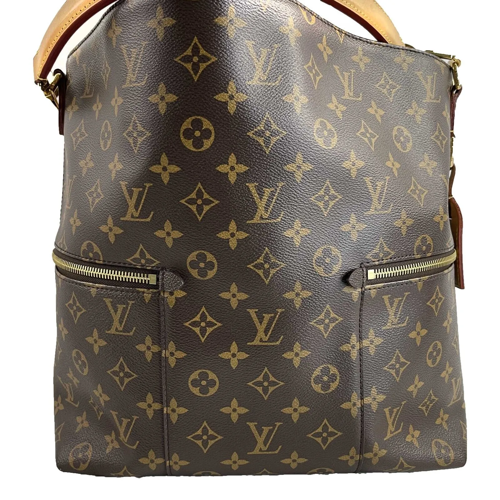 Louis Vuitton Melie Monogram Canvas Top Handle shoulder Strap Crossbody bag