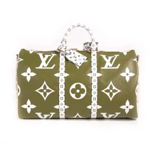 Louis Vuitton Monogram Giant Keepall Bandouliere 50