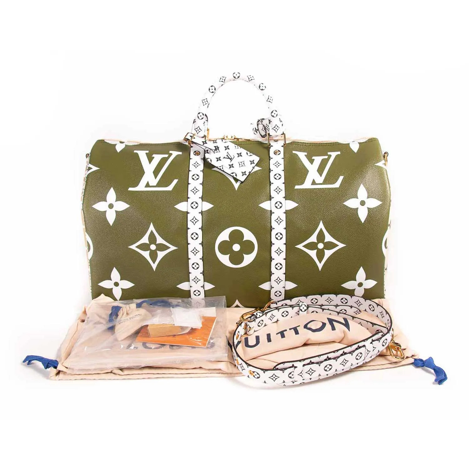 Louis Vuitton Monogram Giant Keepall Bandouliere 50