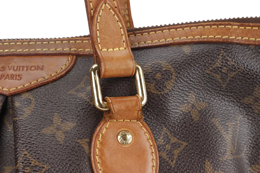 LOUIS VUITTON PALERMO PM (M40145) MONOGRAM COATED CANVAS WITH DUST COVER