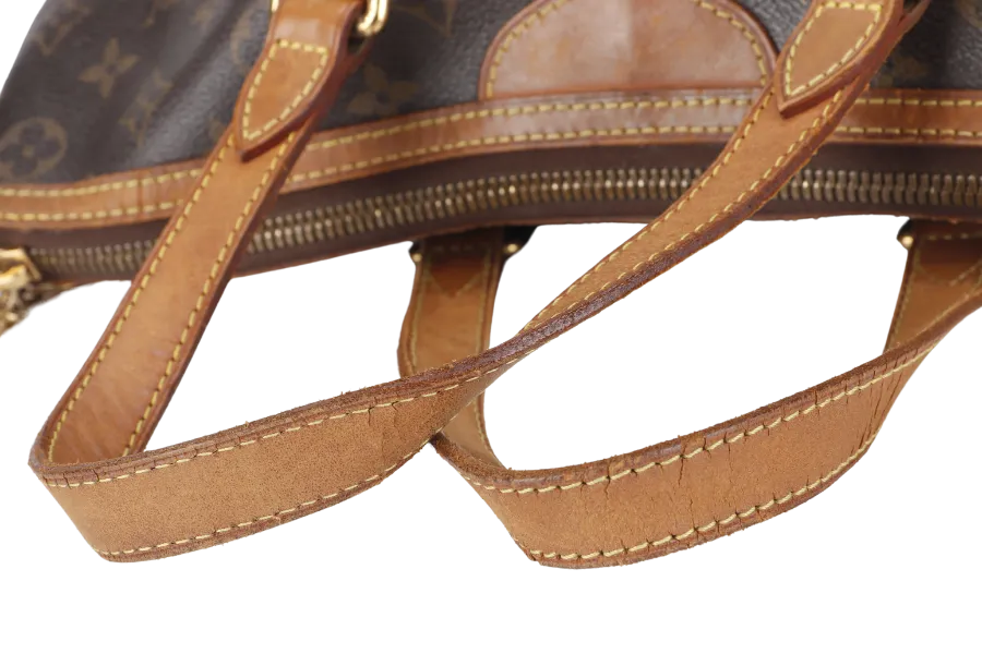 LOUIS VUITTON PALERMO PM (M40145) MONOGRAM COATED CANVAS WITH DUST COVER
