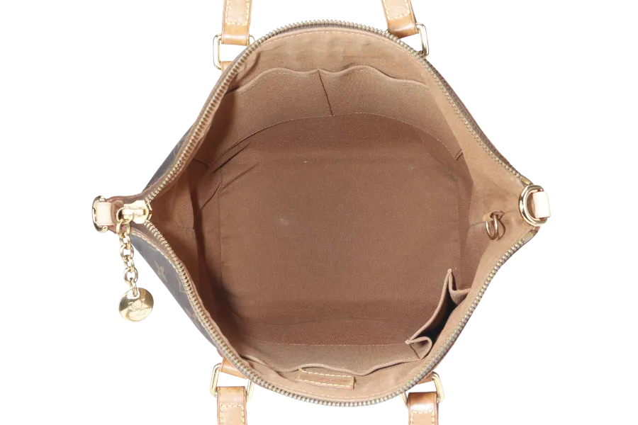 LOUIS VUITTON PALERMO PM (M40145) MONOGRAM COATED CANVAS WITH DUST COVER