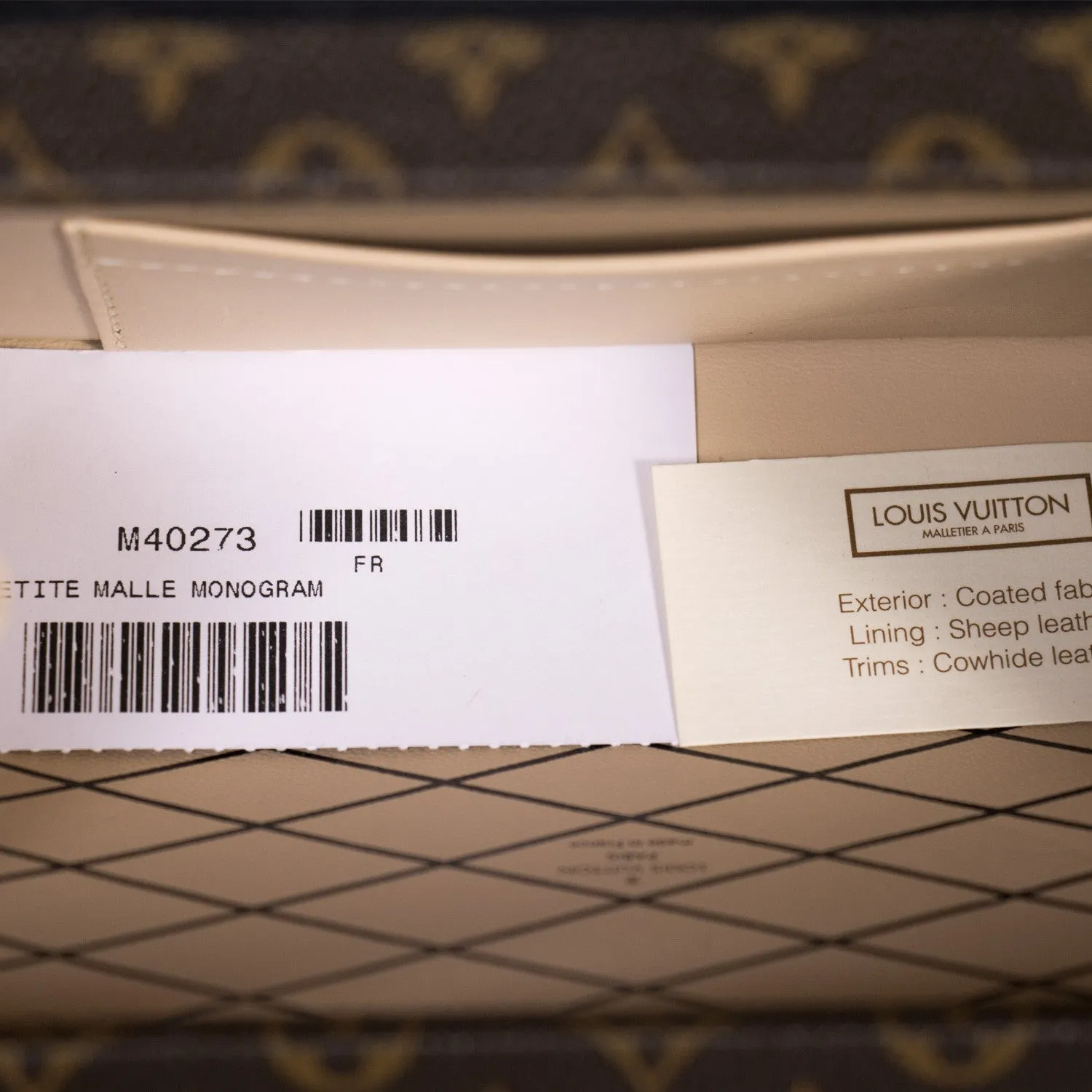 Louis Vuitton Petite Malle Monogram