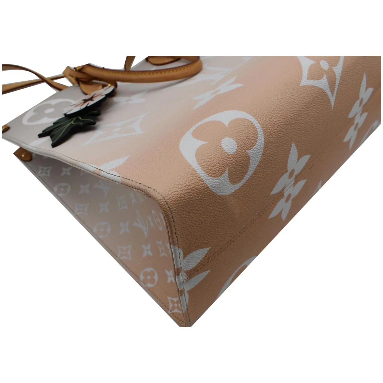 LOUIS VUITTON Pool Onthego GM Monogram Shoulder Bag Brume
