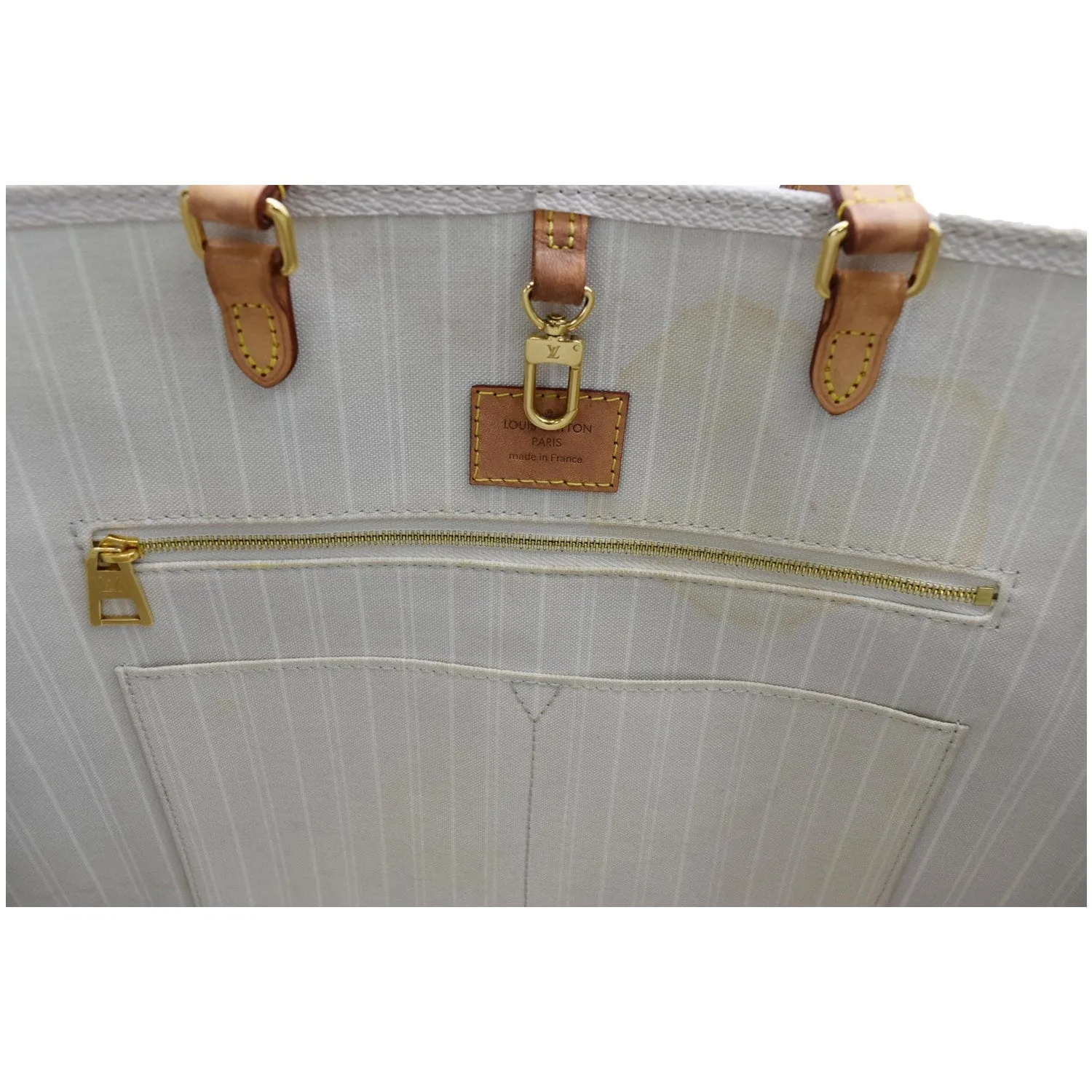 LOUIS VUITTON Pool Onthego GM Monogram Shoulder Bag Brume