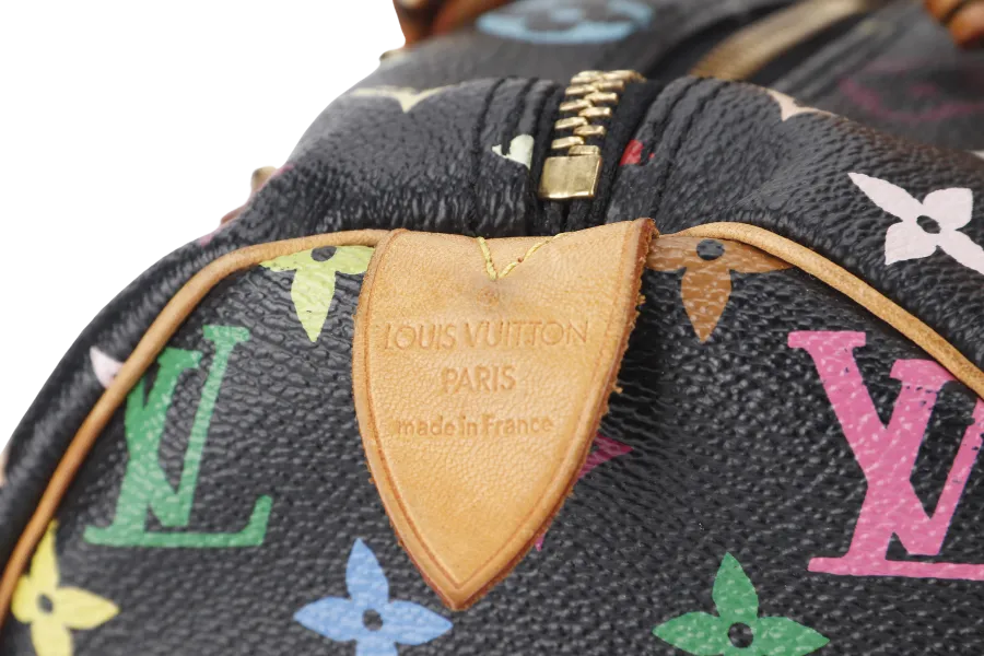 LOUIS VUITTON SPEEDY 30 (M92642) MULTICOLOR MONOGRAM CANVAS NO DUST COVER