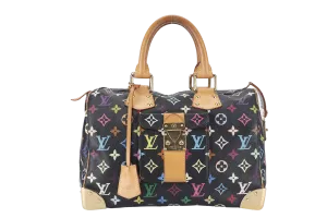 LOUIS VUITTON SPEEDY 30 (M92642) MULTICOLOR MONOGRAM CANVAS NO DUST COVER
