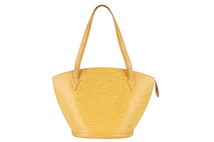 LOUIS VUITTON ST JACQUES GM MUSTARD YELLOW EPI LEATHER GOLD HARDWARE NO DUST COVER