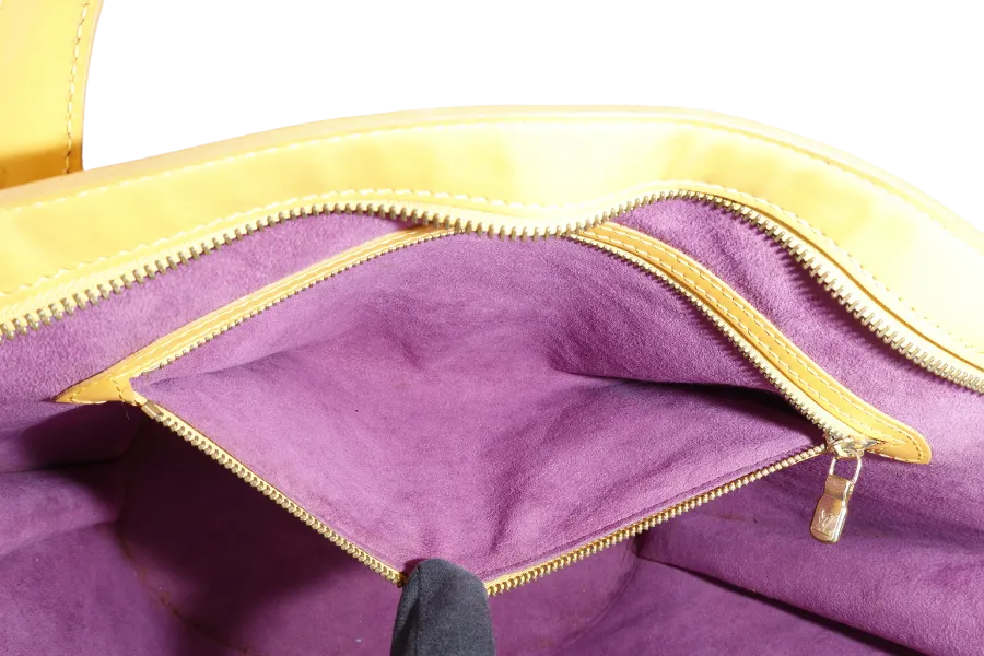 LOUIS VUITTON ST JACQUES GM MUSTARD YELLOW EPI LEATHER GOLD HARDWARE NO DUST COVER