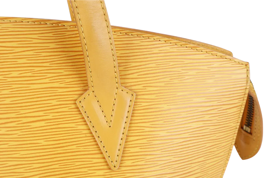 LOUIS VUITTON ST JACQUES GM MUSTARD YELLOW EPI LEATHER GOLD HARDWARE NO DUST COVER