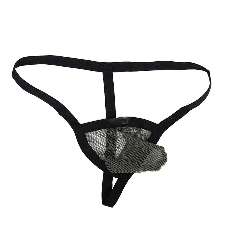 Low Waist Style Top Mesh Viscose Micro G-String