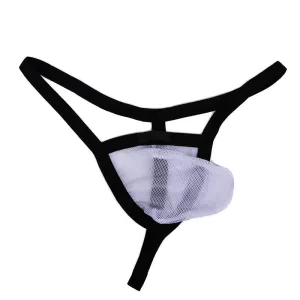 Low Waist Style Top Mesh Viscose Micro G-String