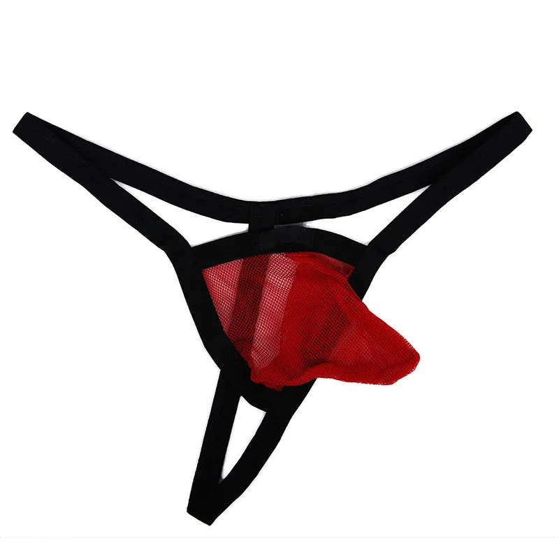 Low Waist Style Top Mesh Viscose Micro G-String