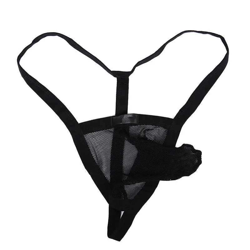 Low Waist Style Top Mesh Viscose Micro G-String