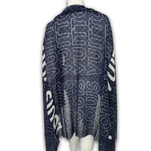 LV List Shawl Scarf
