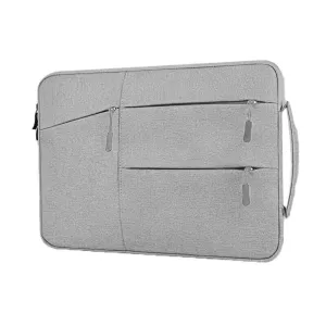 MacBook Lenovo Dell HP Waterproof Laptop Carry Case Cover Bag 14.1"-15.1" Grey