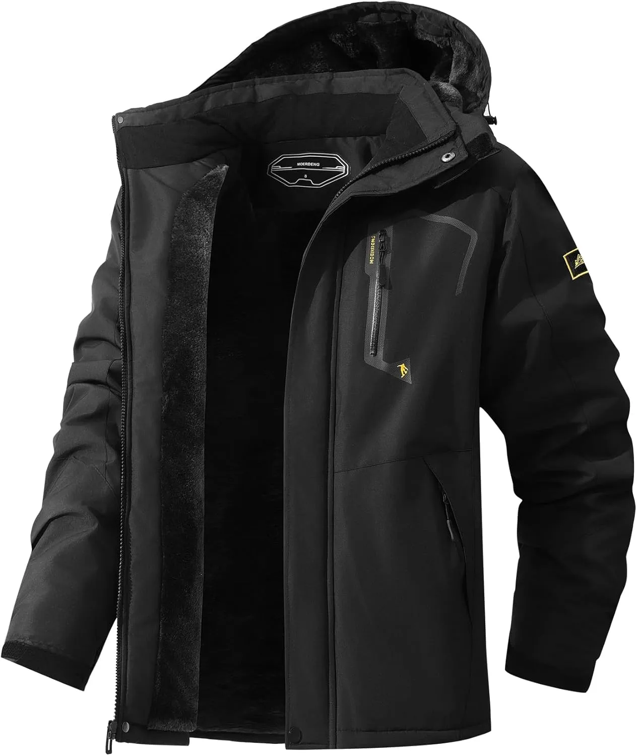 MAOYSSEN Men's Waterproof Ski Jacket - Ultimate Winter Warmth