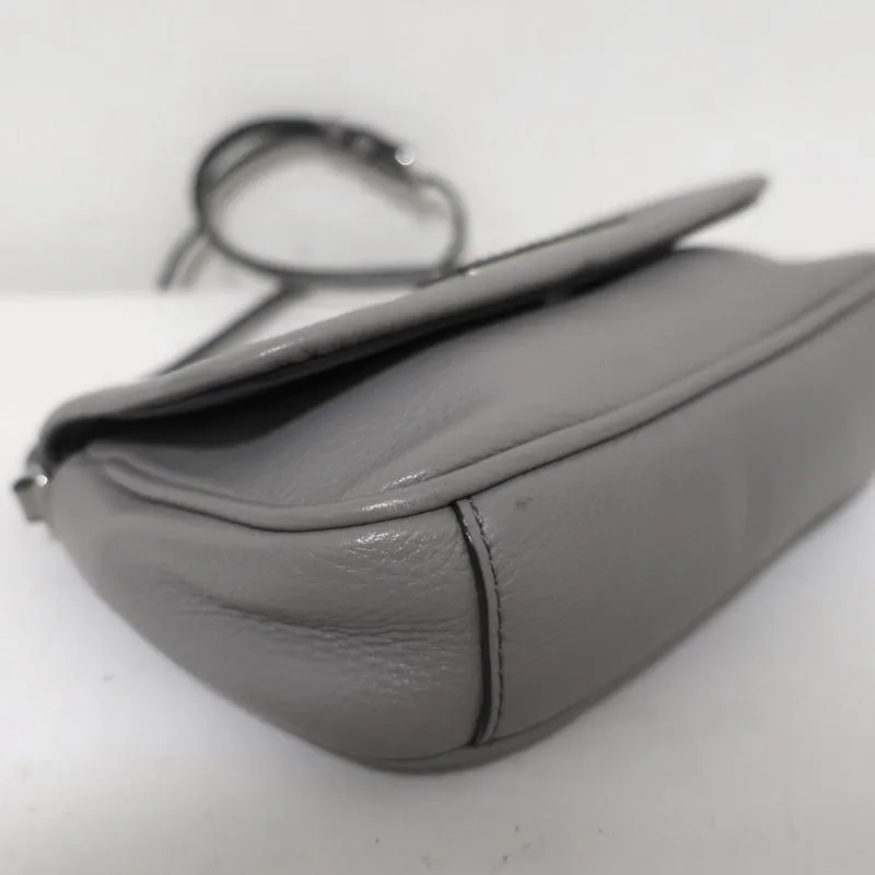 Marc by Marc Jacobs Too Hot To Handle Sofia Crossbody Bag Gray Leather