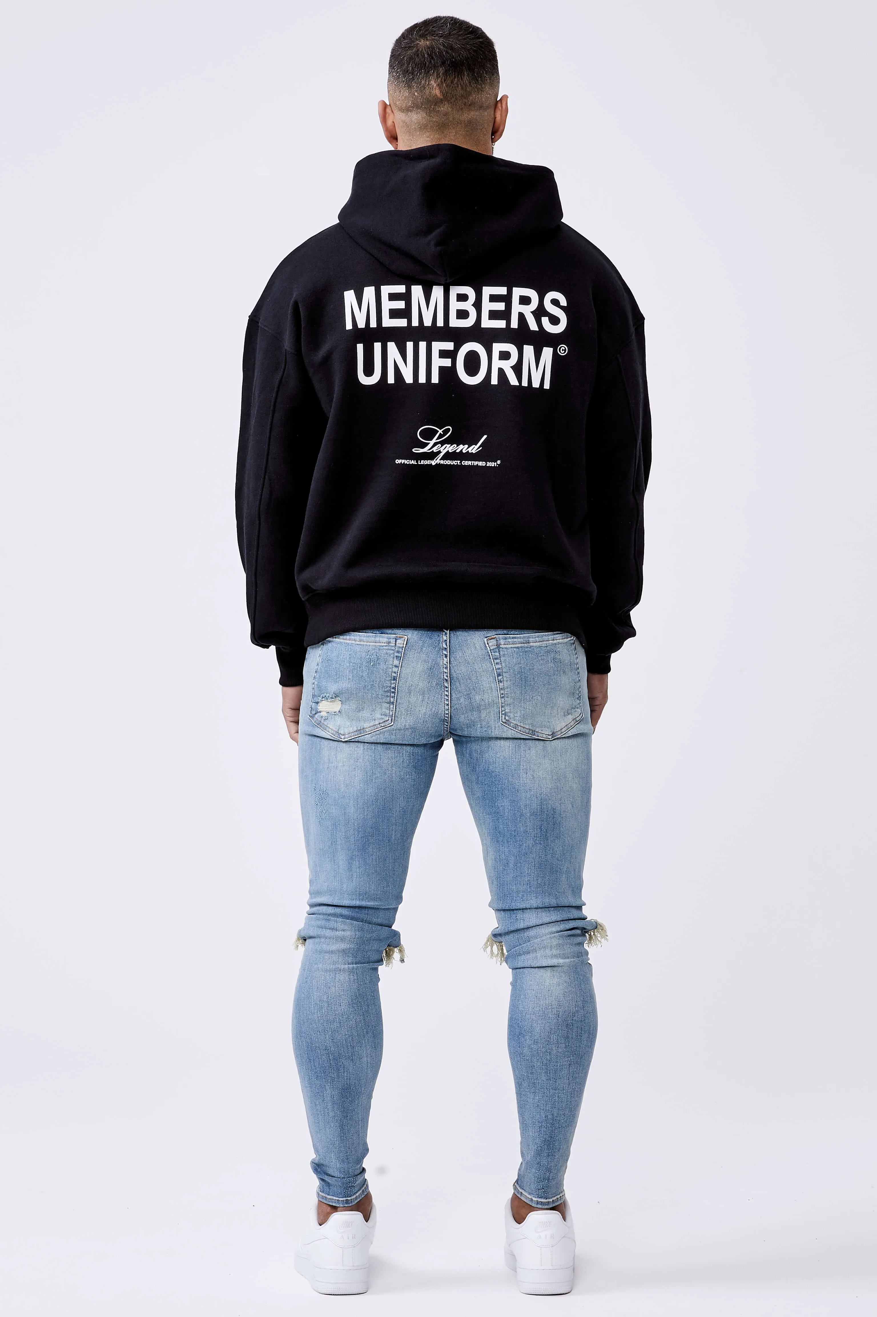 Members Uniform Hoodie - Black