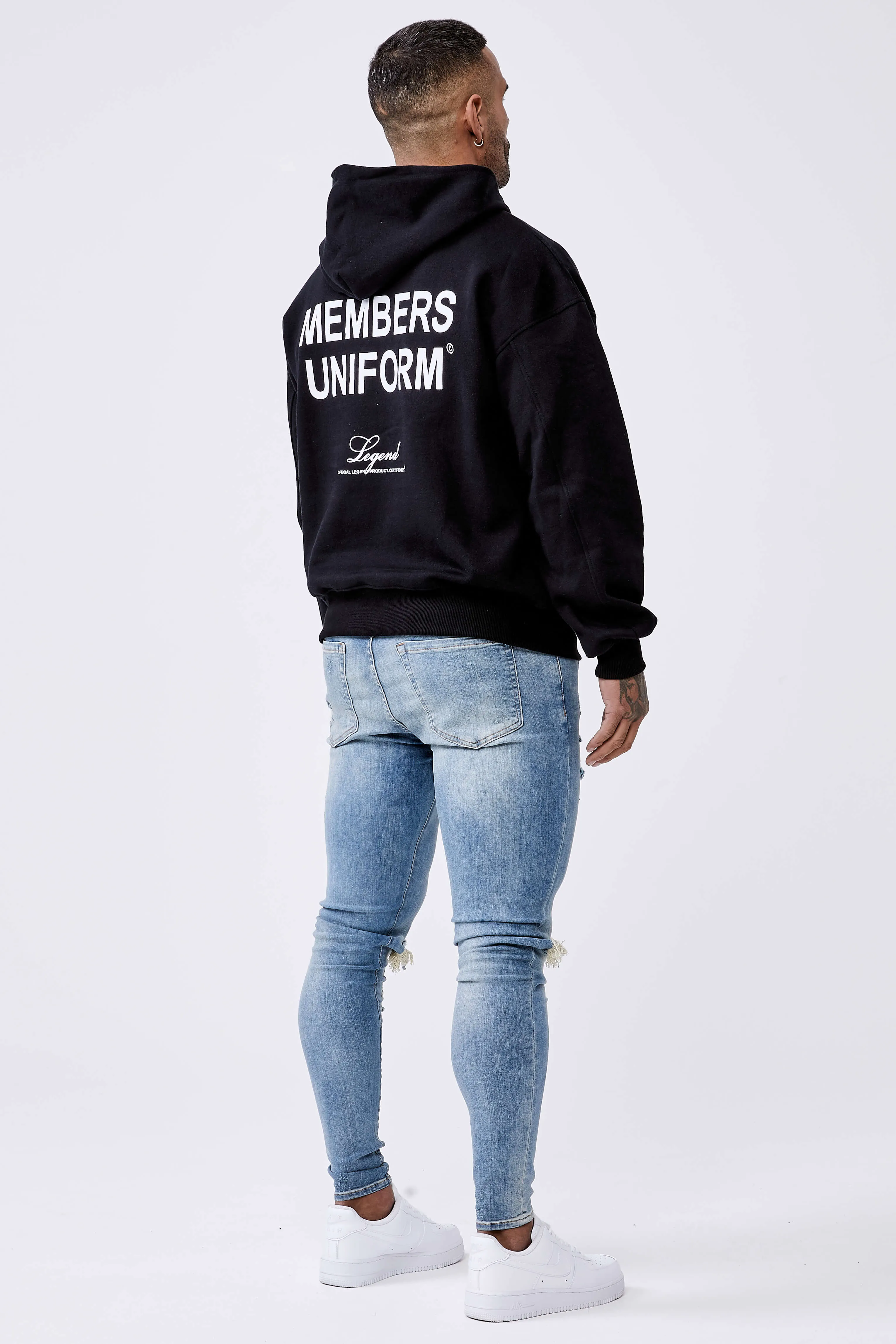 Members Uniform Hoodie - Black