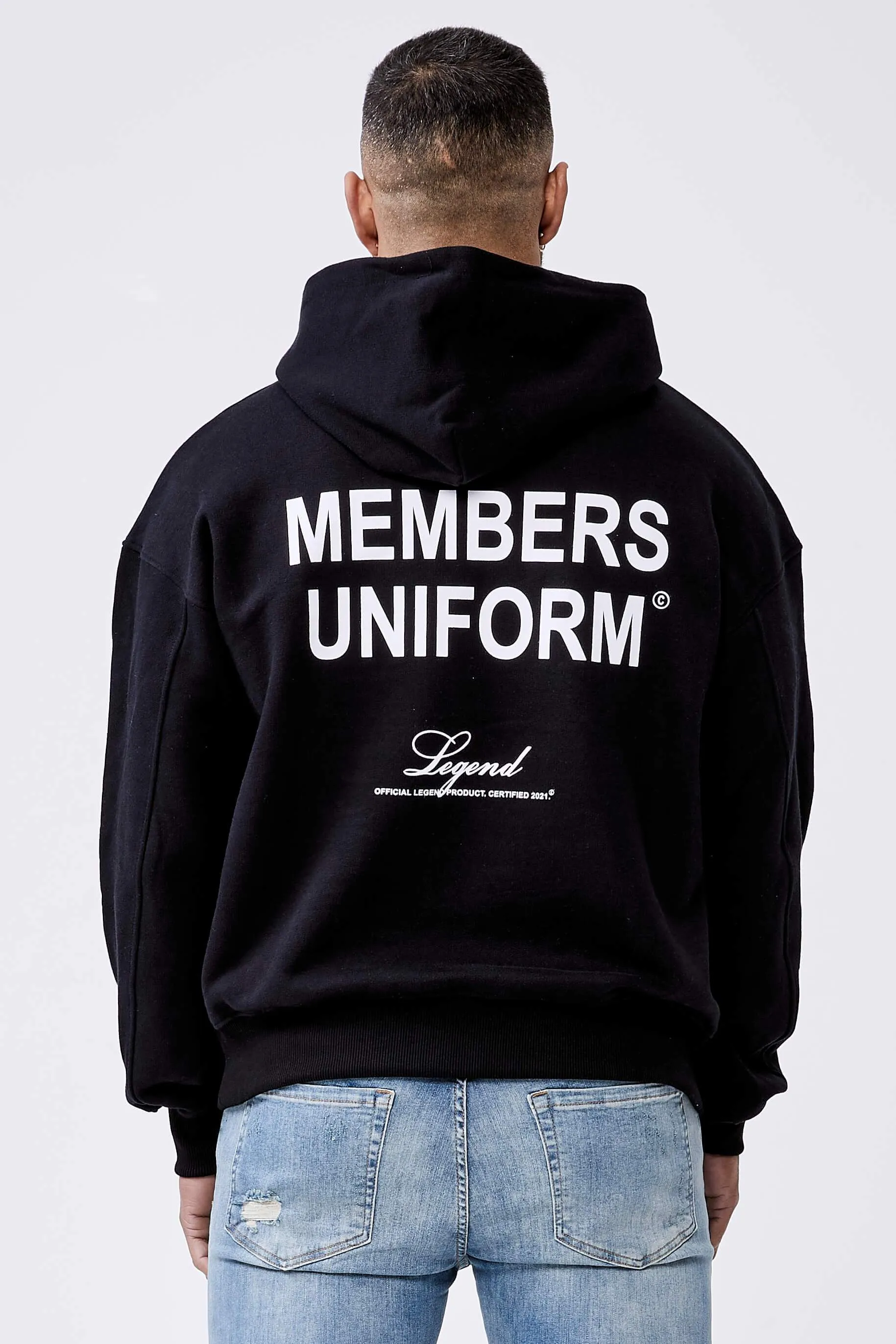 Members Uniform Hoodie - Black