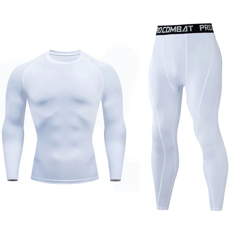 Men Skin Tights Sport Set