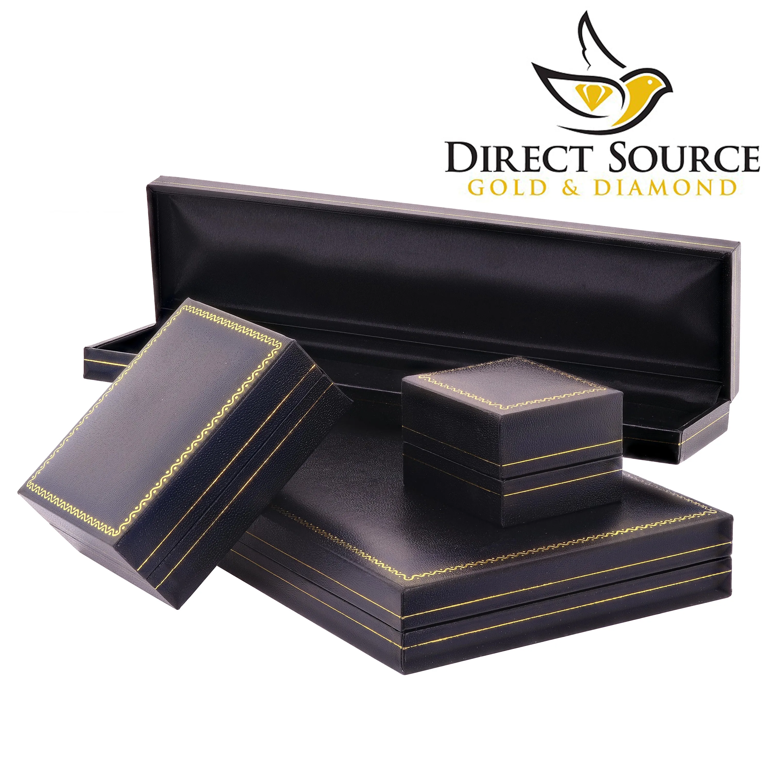 Men's 14k Yellow Gold Square Black Onyx Ring Sizes 7-13