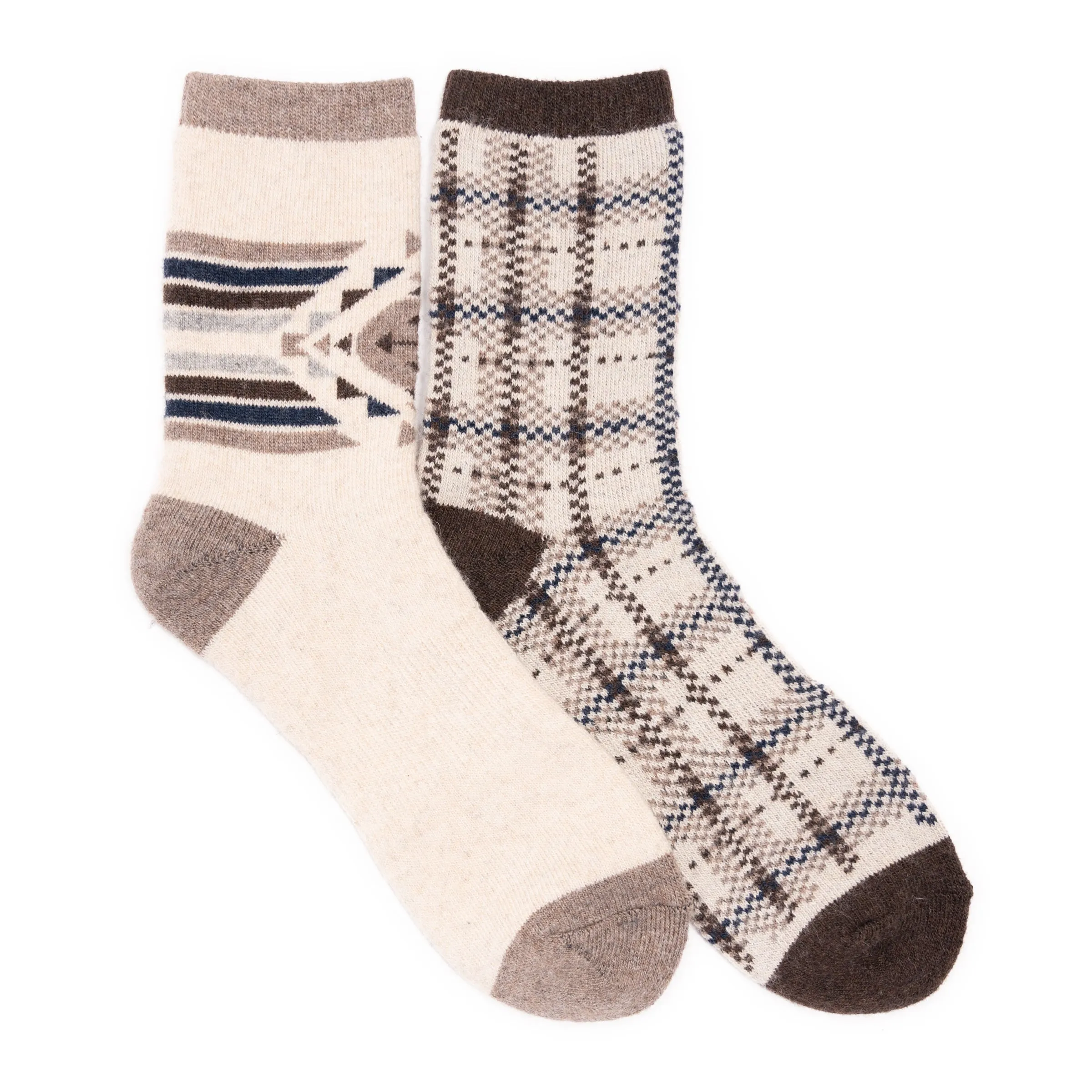 Men's 2 Pair Pack Wool Crew Socks