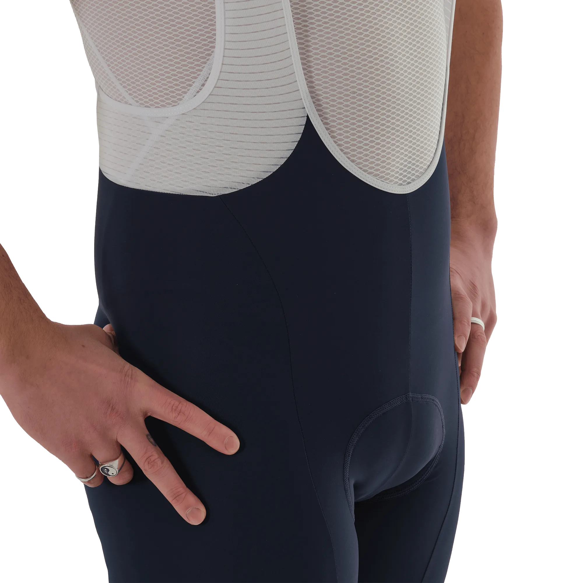 Men's Bib Shorts | MOUVEMENT 2 N.id Charcoal