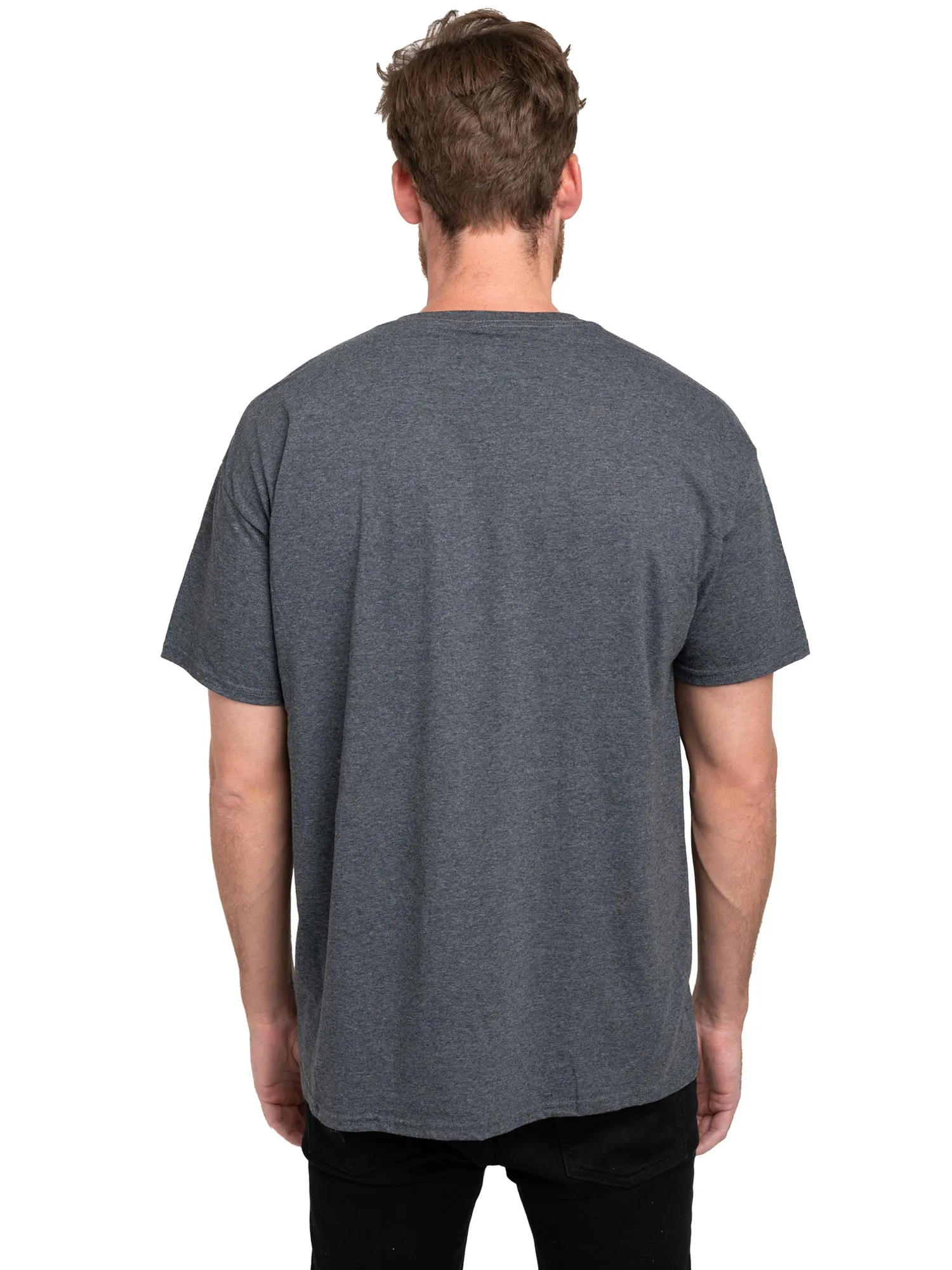 Men's Big & Tall Disney Pluto Short Sleeve T-Shirt Dog Gray