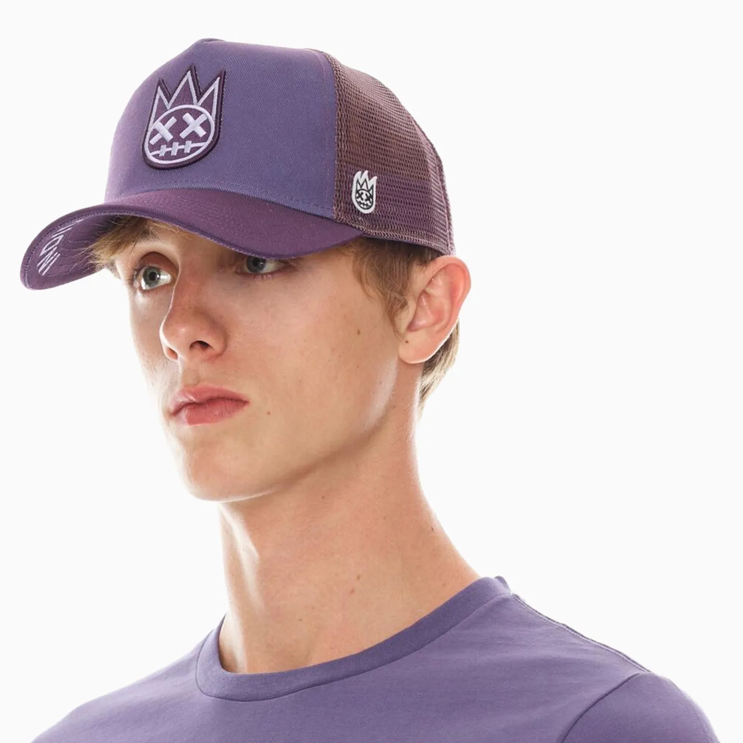 Men's Clean Logo Trucker Curved Visor Hat