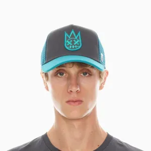 Men's Clean Logo Trucker Curved Visor Hat