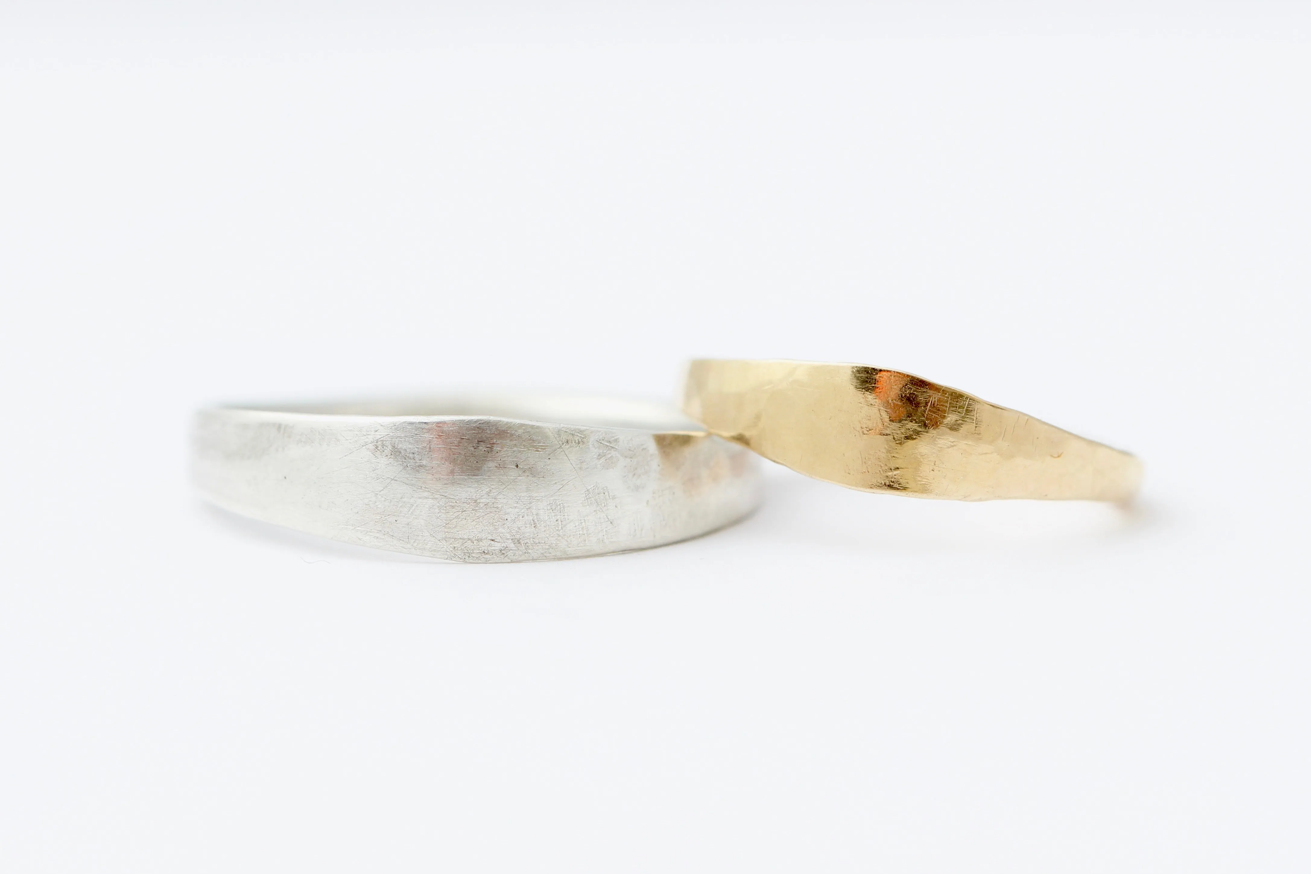 Men's Hammered Ring