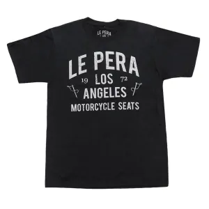Men's Le Pera Black Text T-Shirt