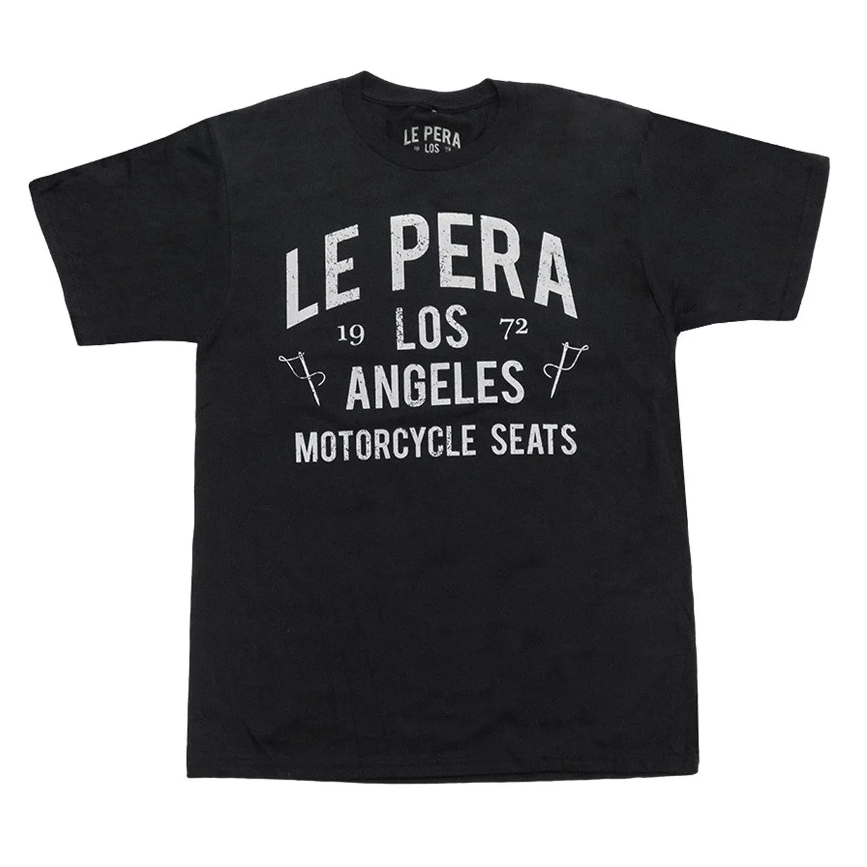 Men's Le Pera Black Text T-Shirt
