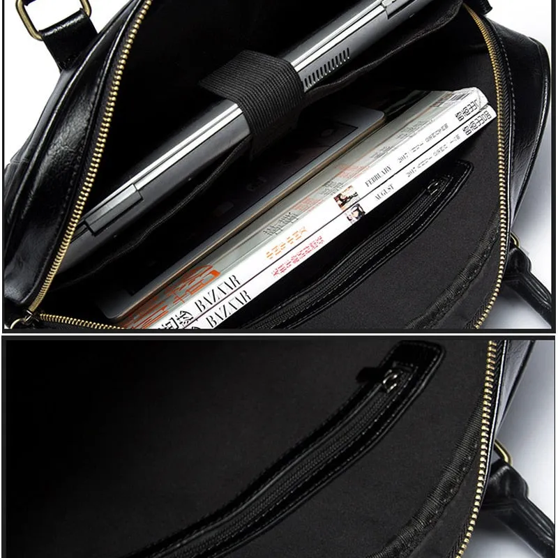 Men's Leather Laptop Bag