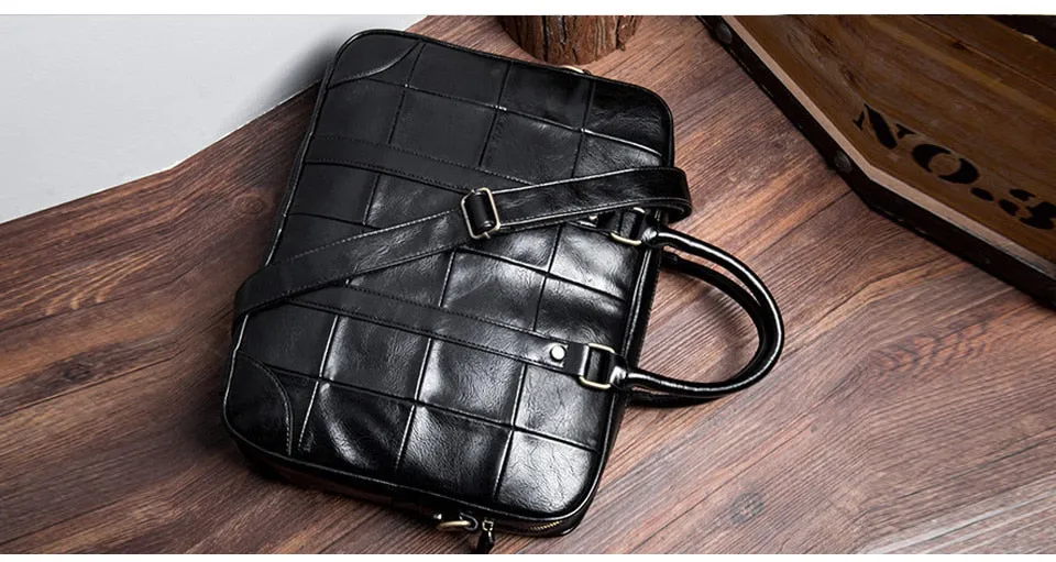 Men's Leather Laptop Bag