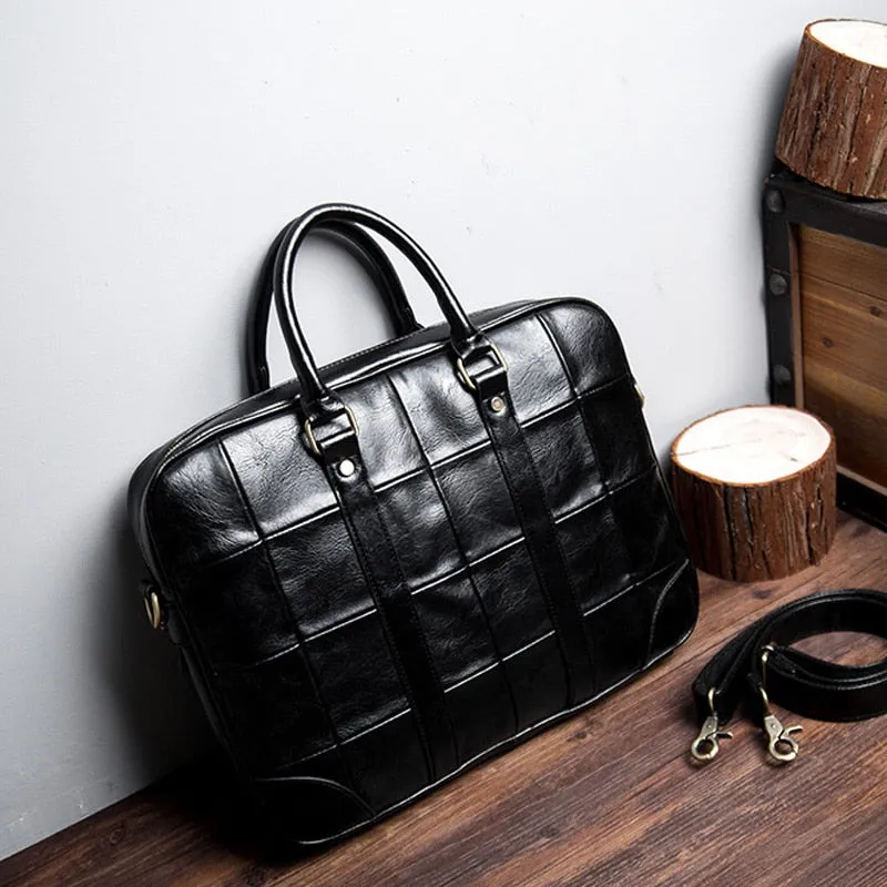 Men's Leather Laptop Bag