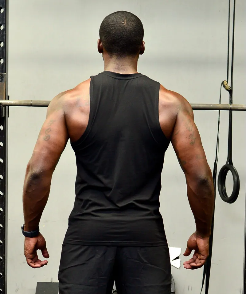 Men's Level Up Tank Top | Black