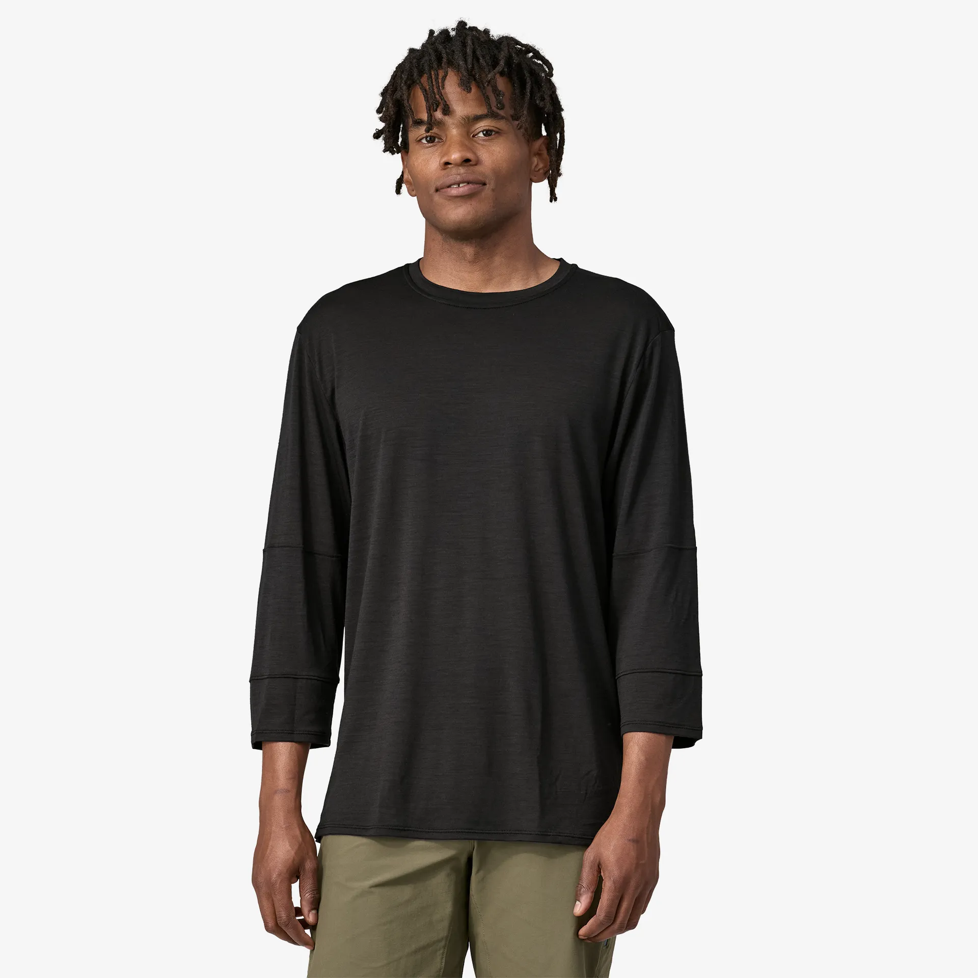 Men's Merino Blend 3/4-Sleeved Bike Jersey